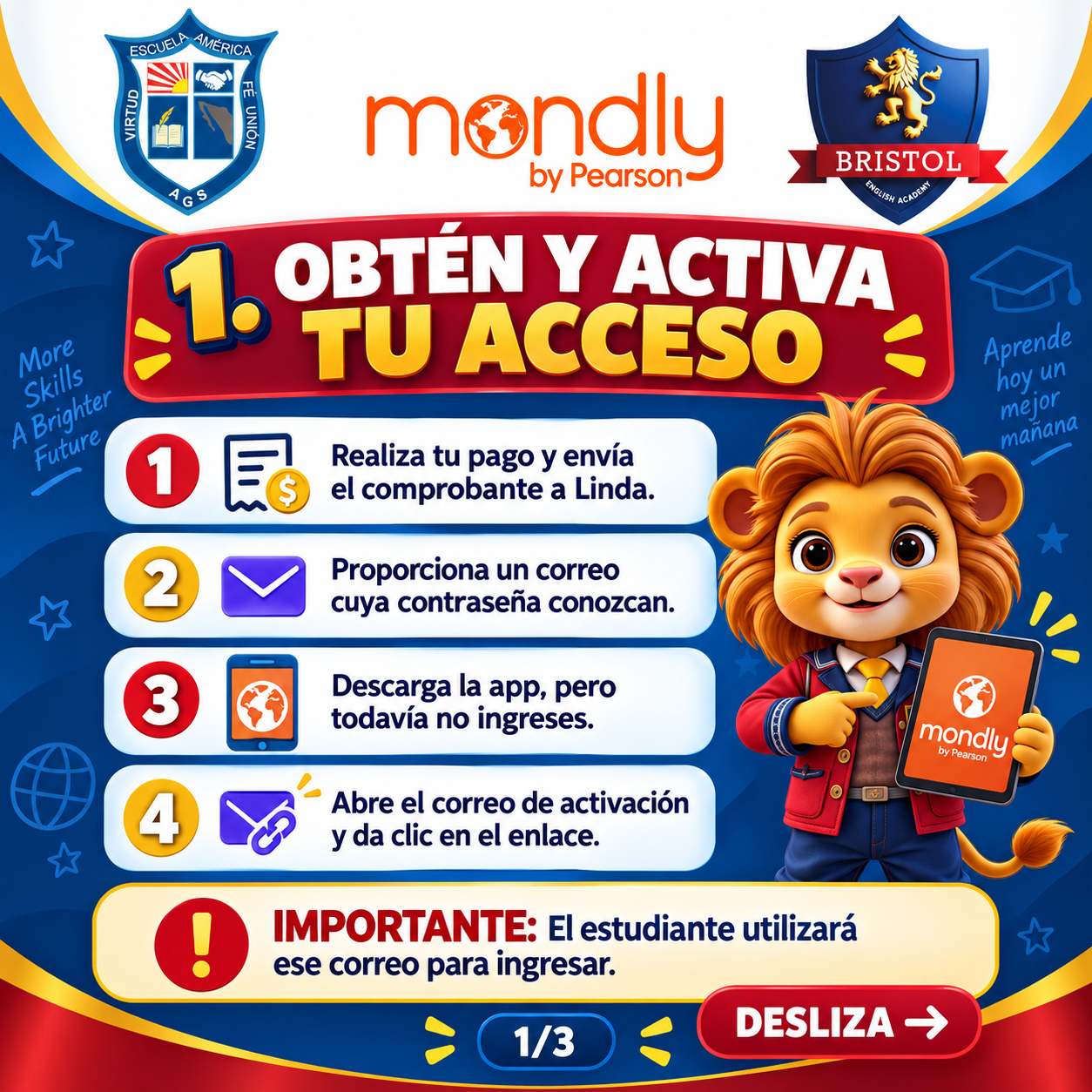 Paso 1: obtén y activa tu acceso