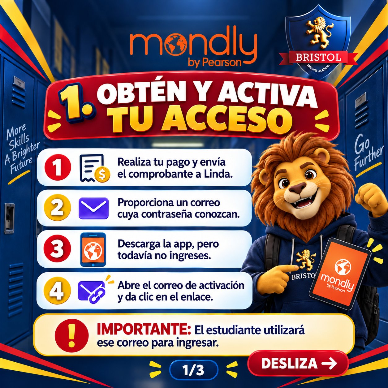 Paso 1: obtén y activa tu acceso