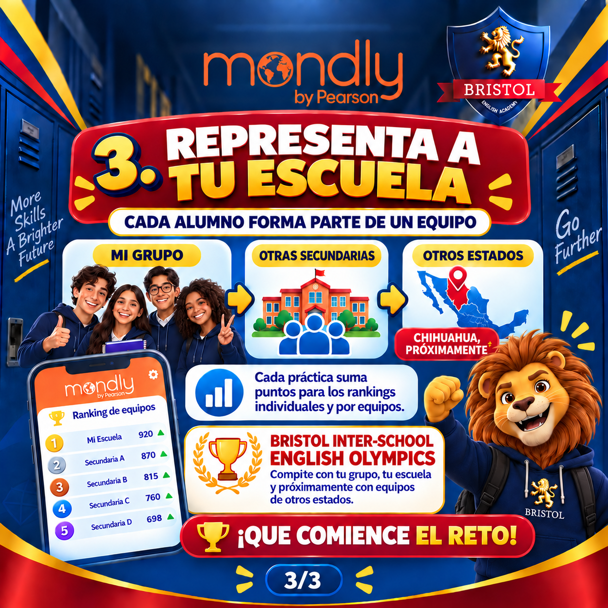 Paso 3: representa a tu escuela